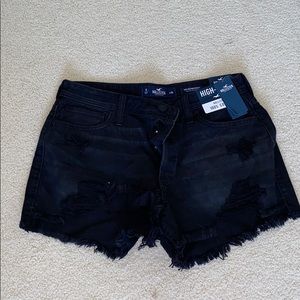 High Rise Jean Shorts